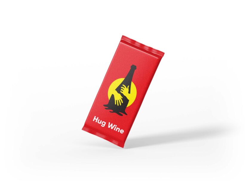 Red Choco Packaging Mockup