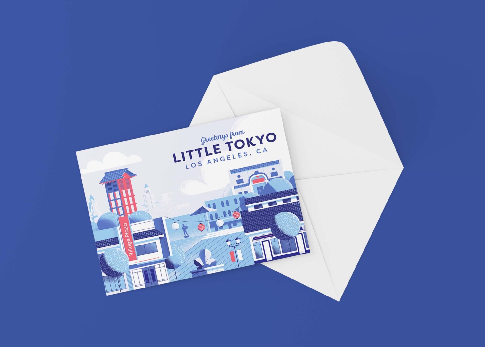 US Greeting Card Mockup