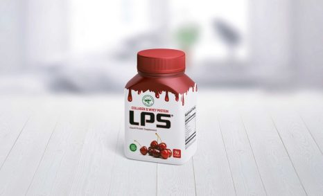 Supplement Bottle Label Mockup