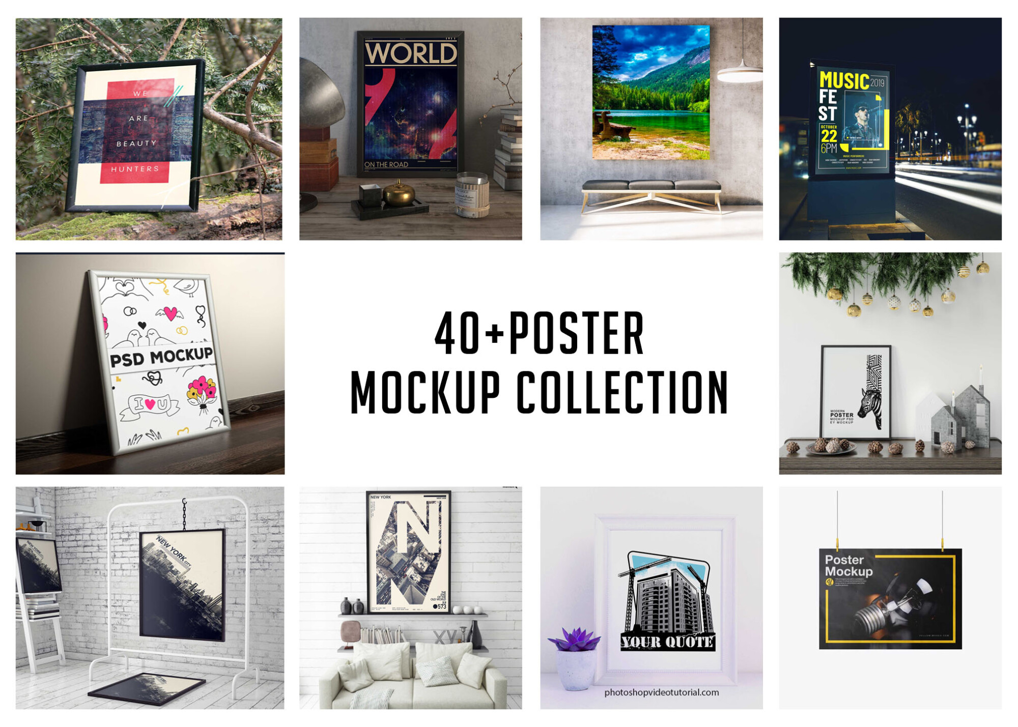 Poster Mockup Collection