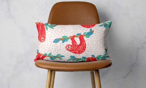 Rectangular Pillow Design Mockup