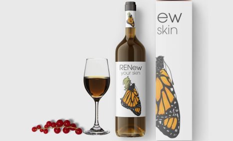 Alcohol Wine Bottle Mockup