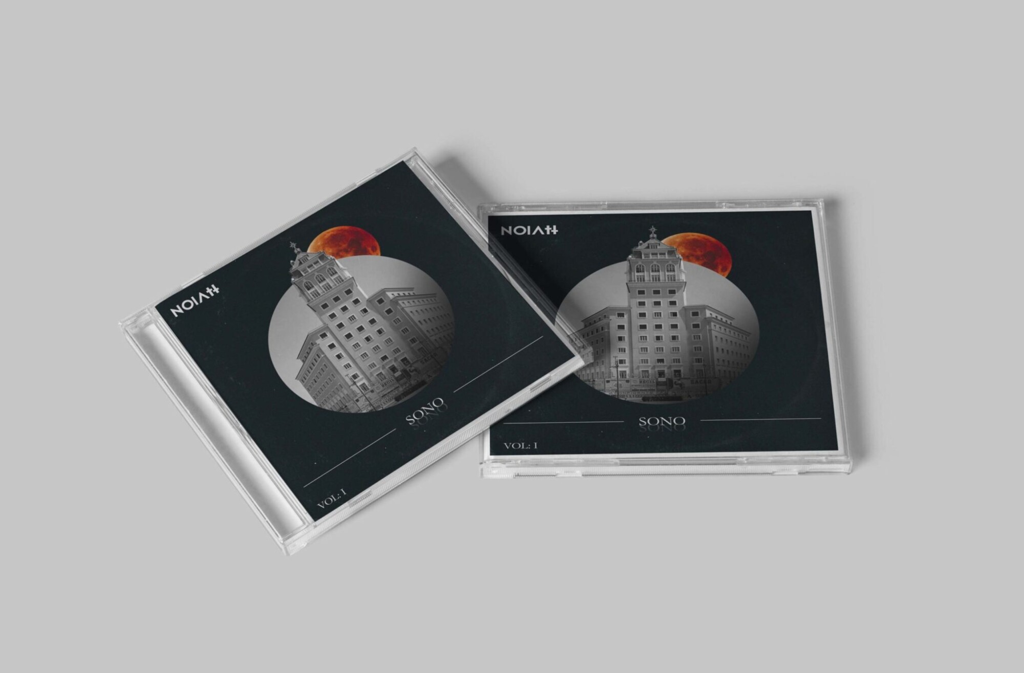 Sony CD Cover Mockup