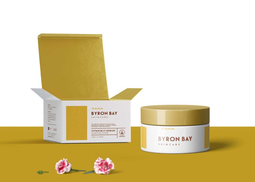 Free PSD Mockups 1 Box Cream Packaging Mockup
