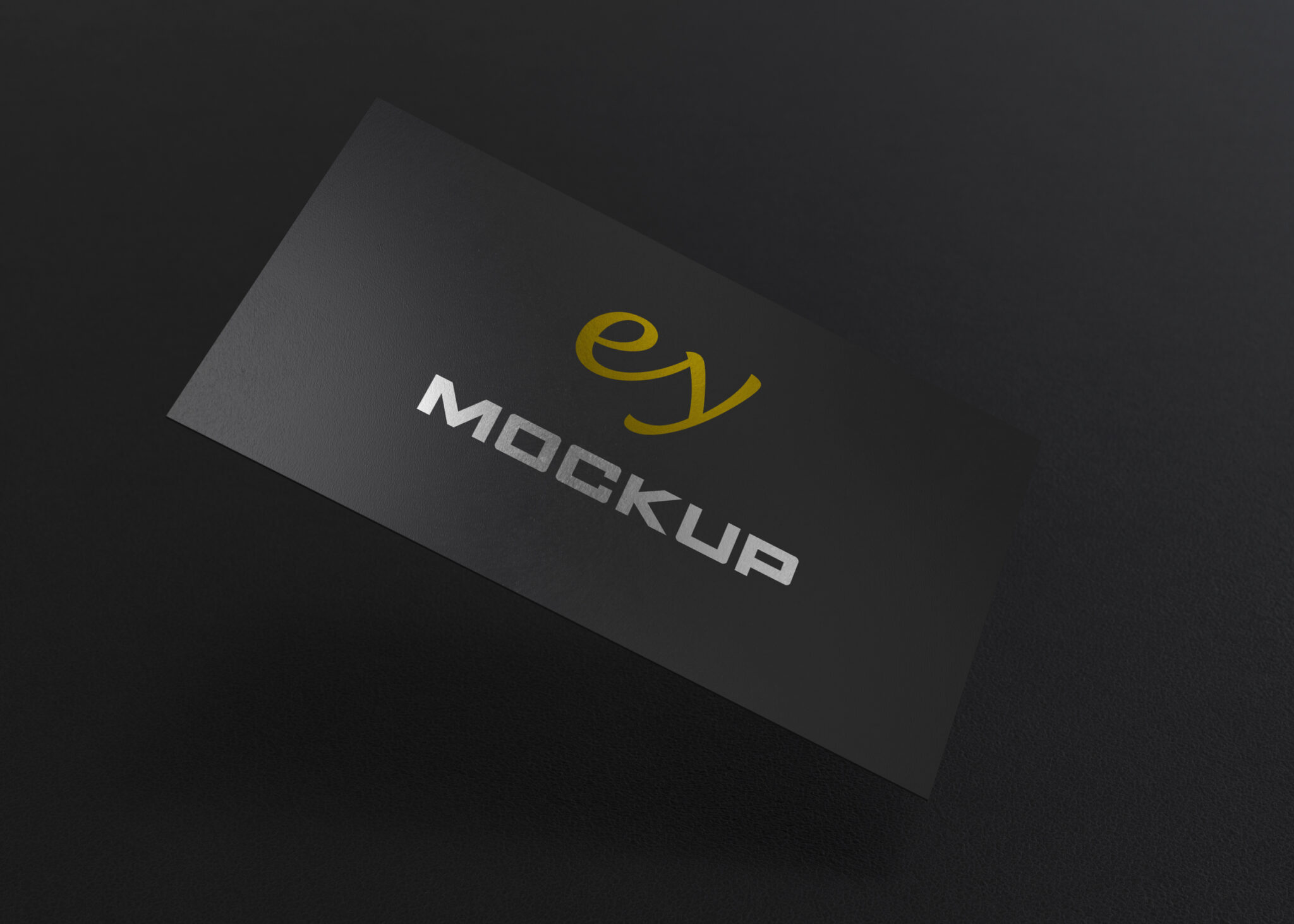 Download Free Business Card Mock-Up 1 Business Card Mockup