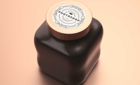 Jar Lid Mockup Logo