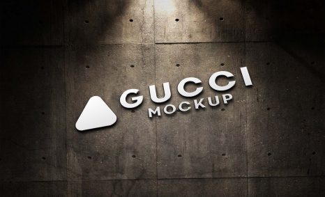 Free Show Light Logo Mockup