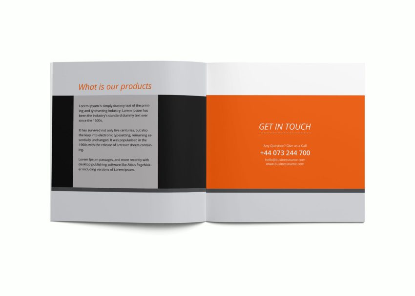 Free PSD Mockups 1 Best Brochure Mockups