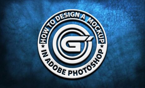 Rust Wall Logo Mockup