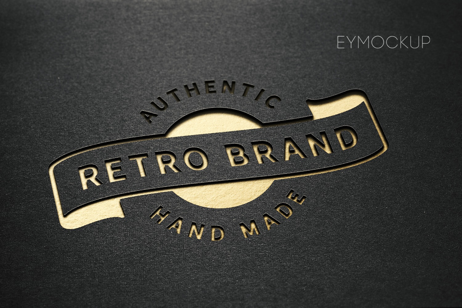 Download Free Retro Logo Mockup 1 Retro Logo Mockup