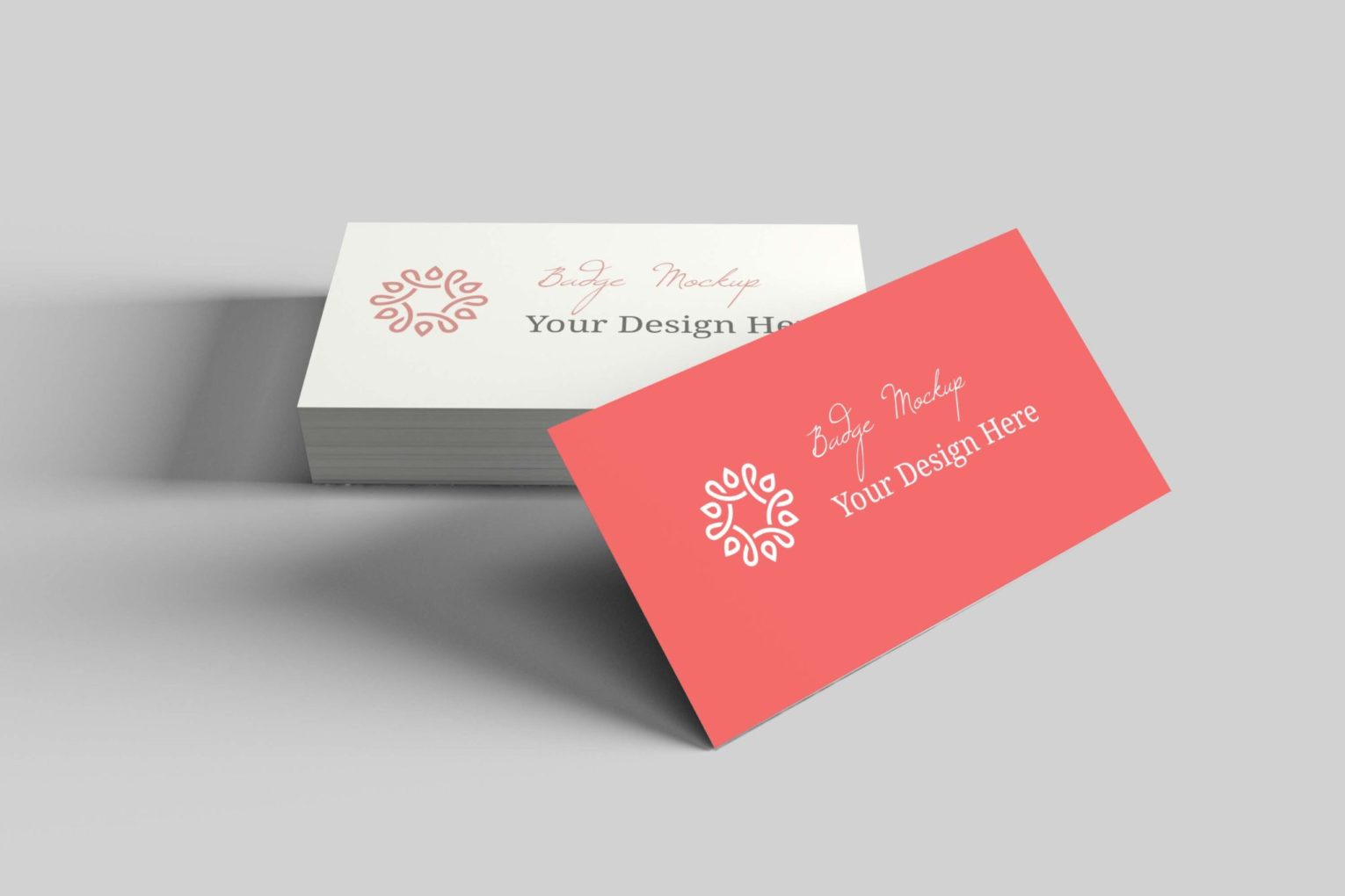 Vivid Designer Professional Business Badge Mockup