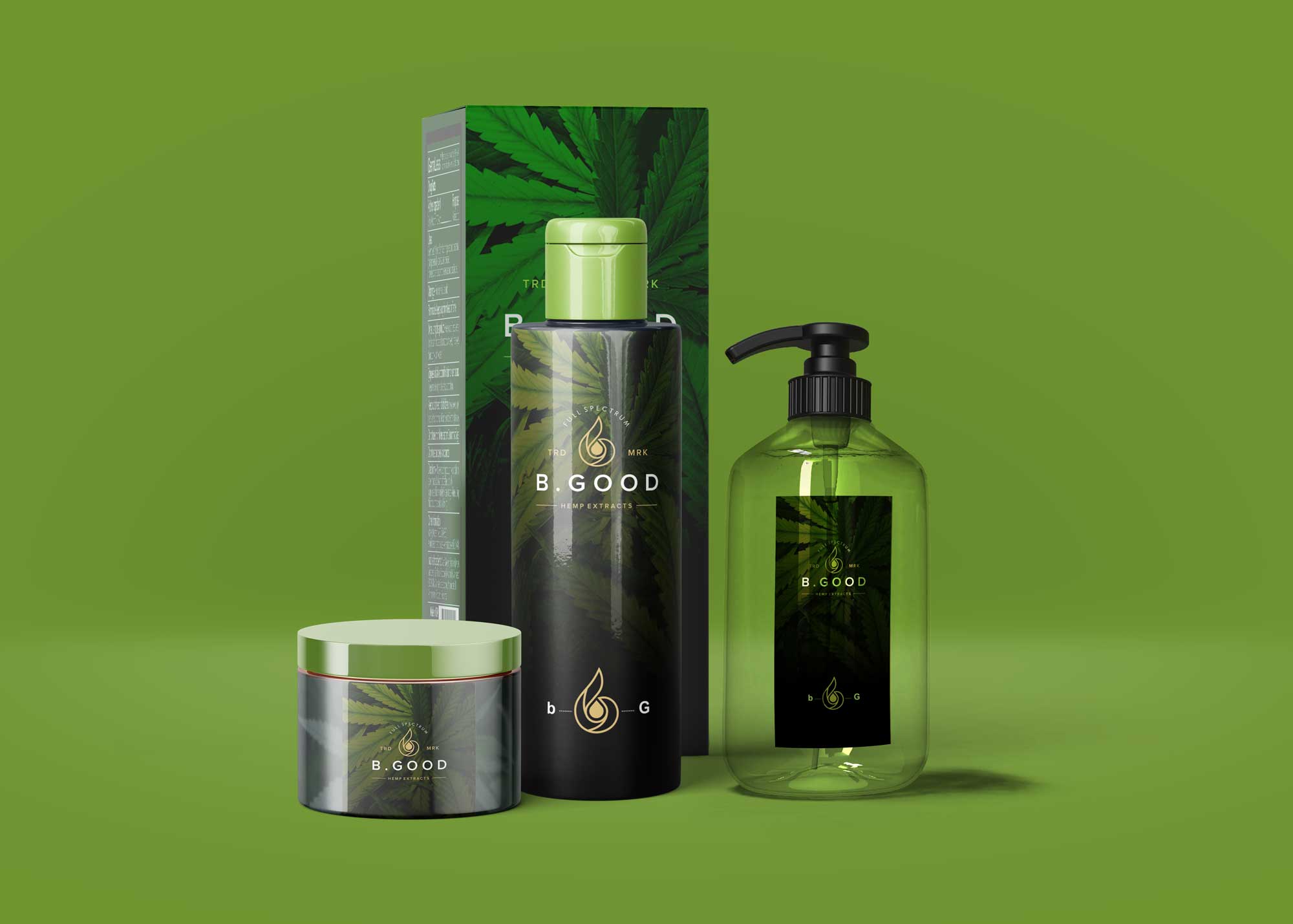 Cold Brew Sanitizer Products Mockup