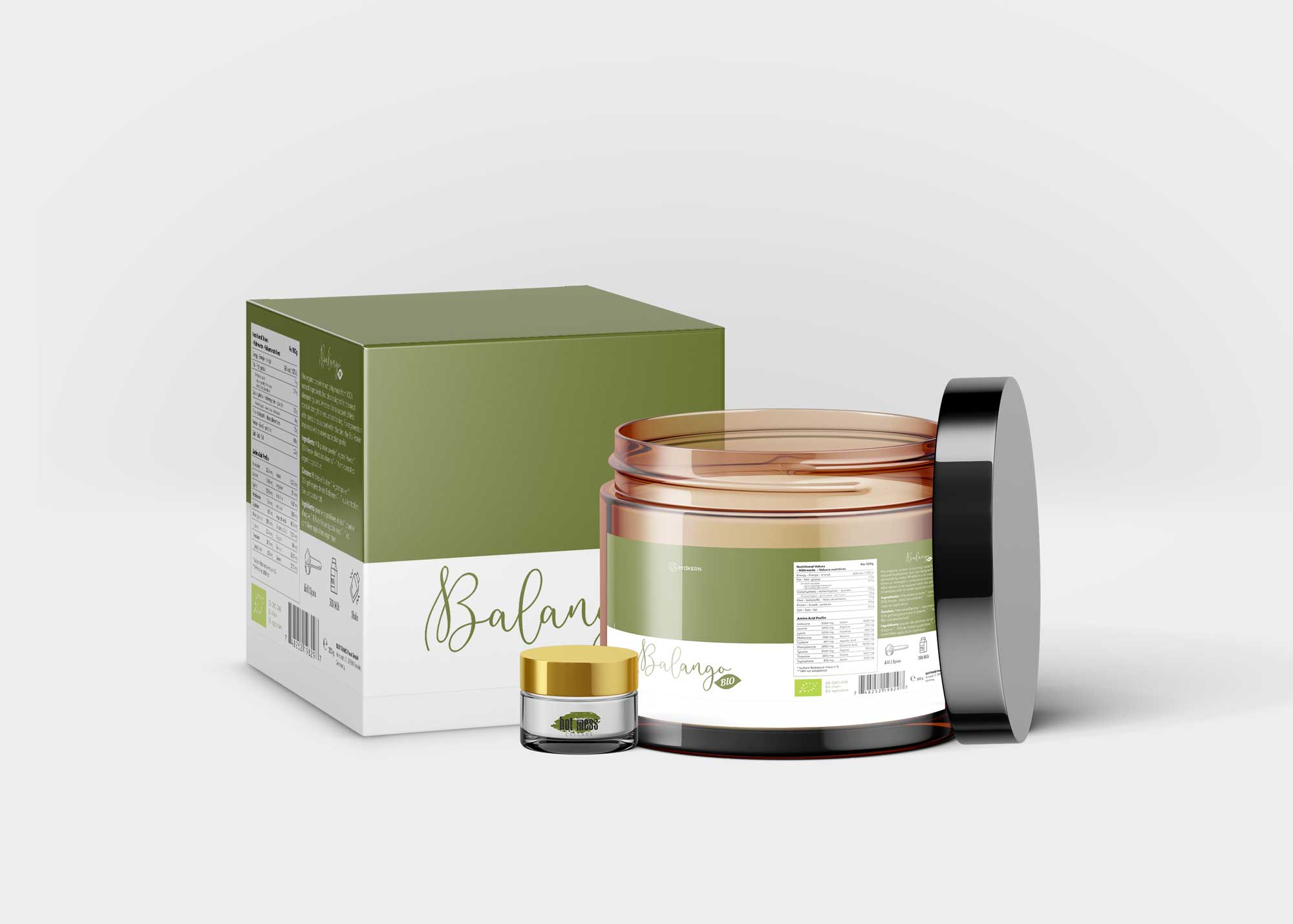 Hair Beauty Cream Jar Mockup