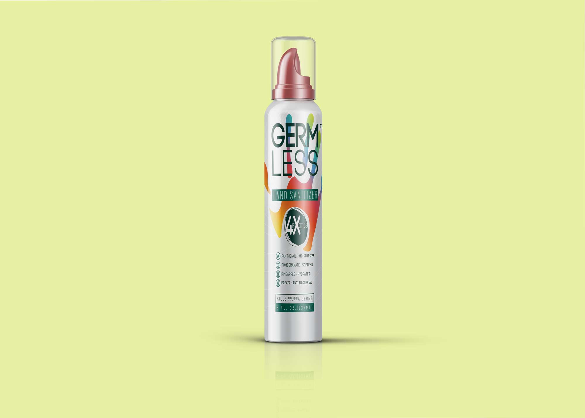 Sanitizer All Bottle Mockup