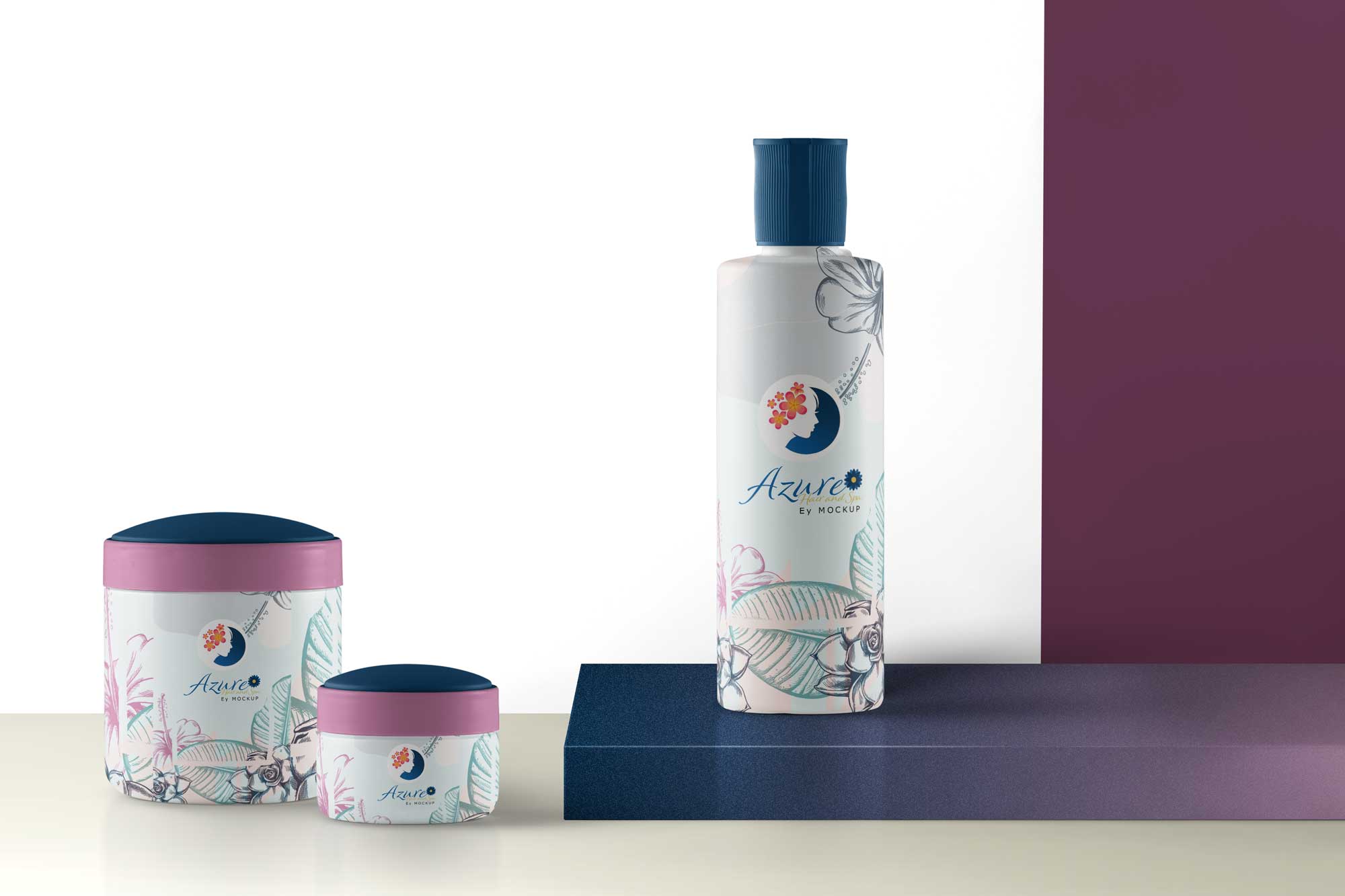 Gel Product Packaging Mockup