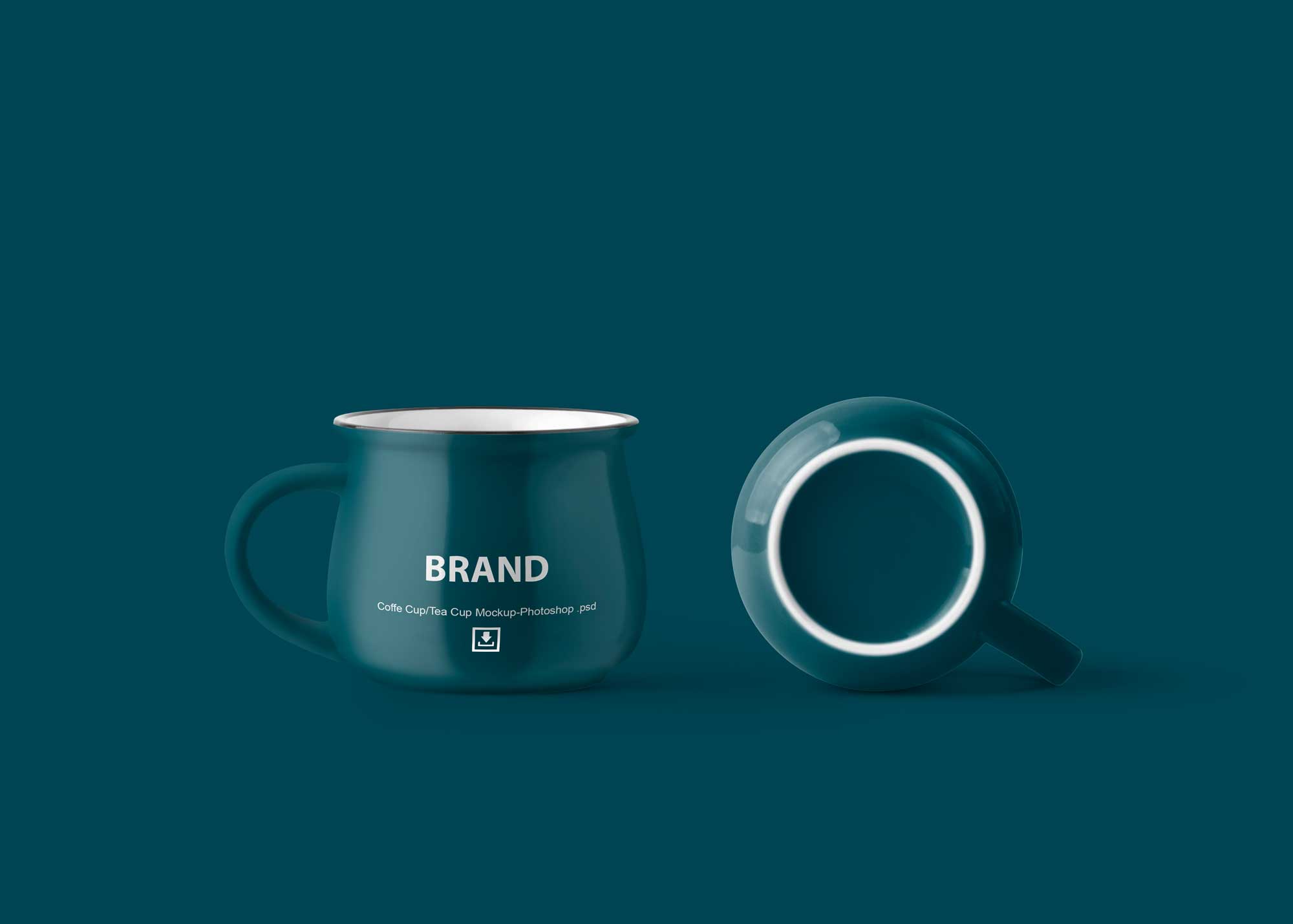 New Coffee Cup PSD Mockup 4