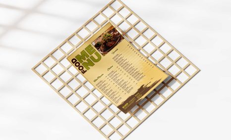 Beef Grill Poster Menu Design 1