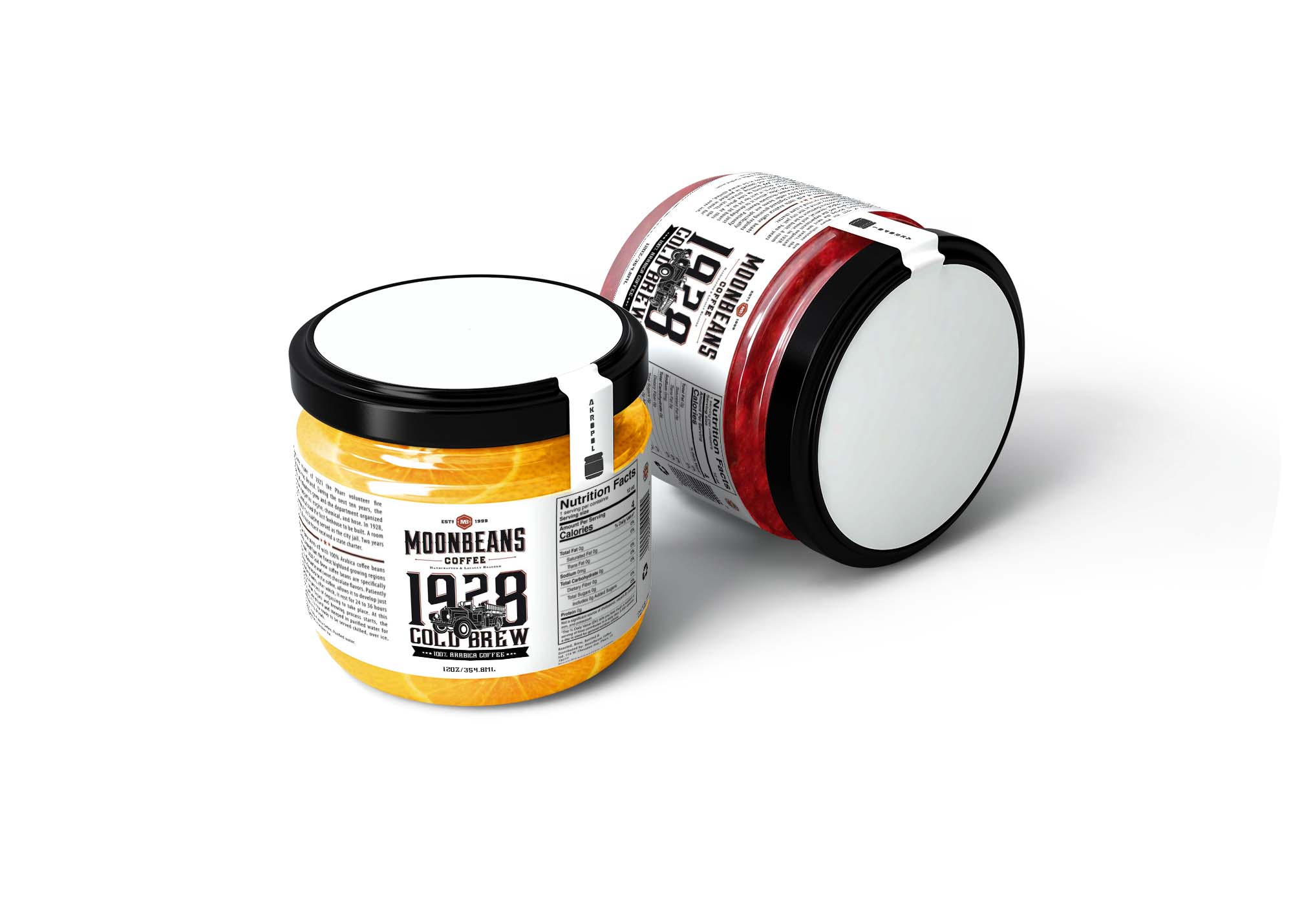 Free Jam Jar Mockup for Designers 1 Free Jam Glass Jar Mockups