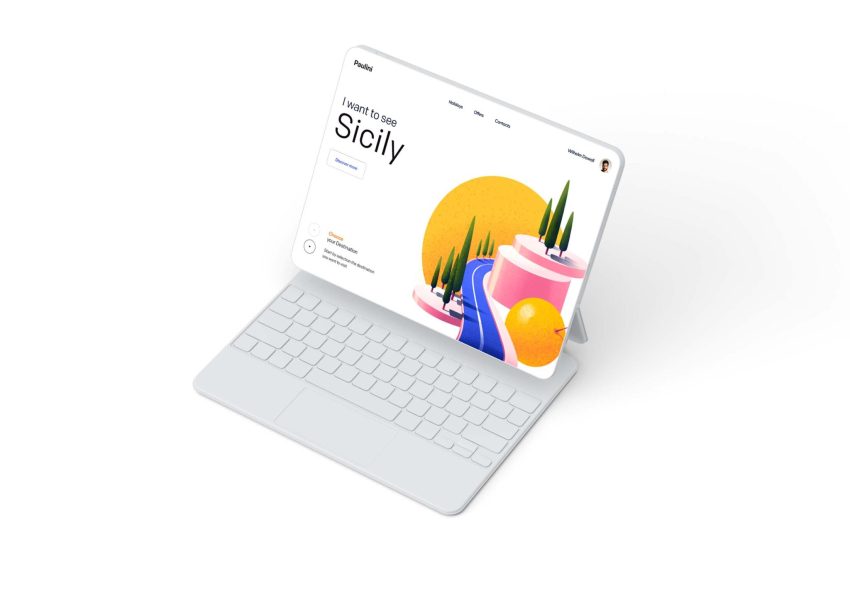 Free Macbook Pro Laptop PSD Mockup