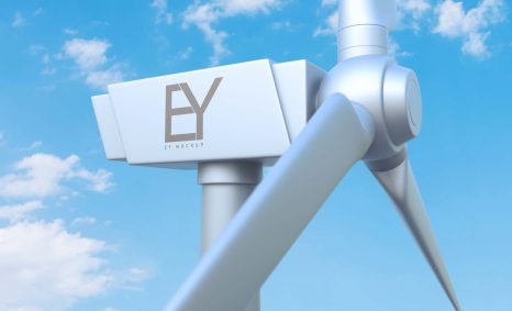 Free Wind Turbine PSD Mockup