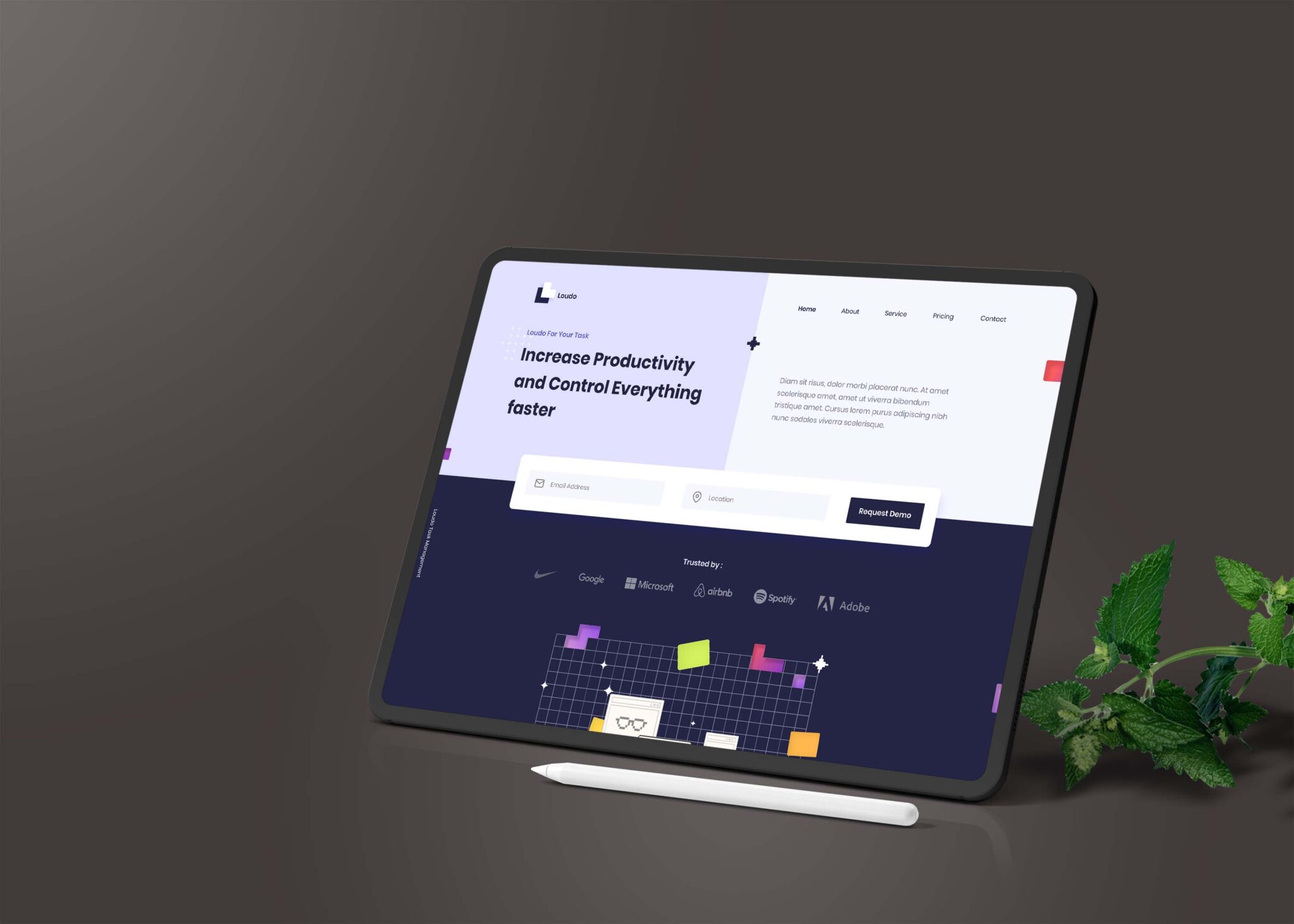 Free iMac Archives Mockup