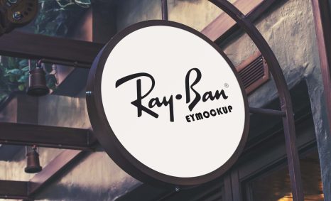 Outdoor Entrance Sign Logo Mockup 14 Round Outdoor Entrance Sign Logo Mockup