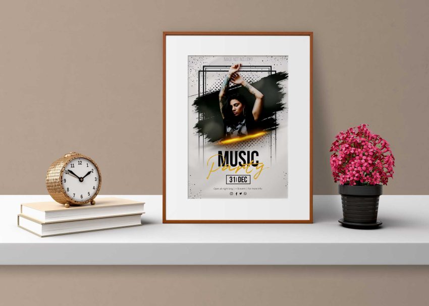 Free Business Sale Frame Mockup