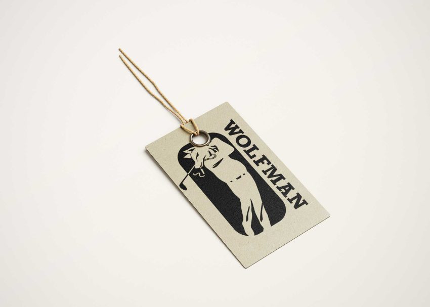 Amazing Golf Label Tag Mockup 1