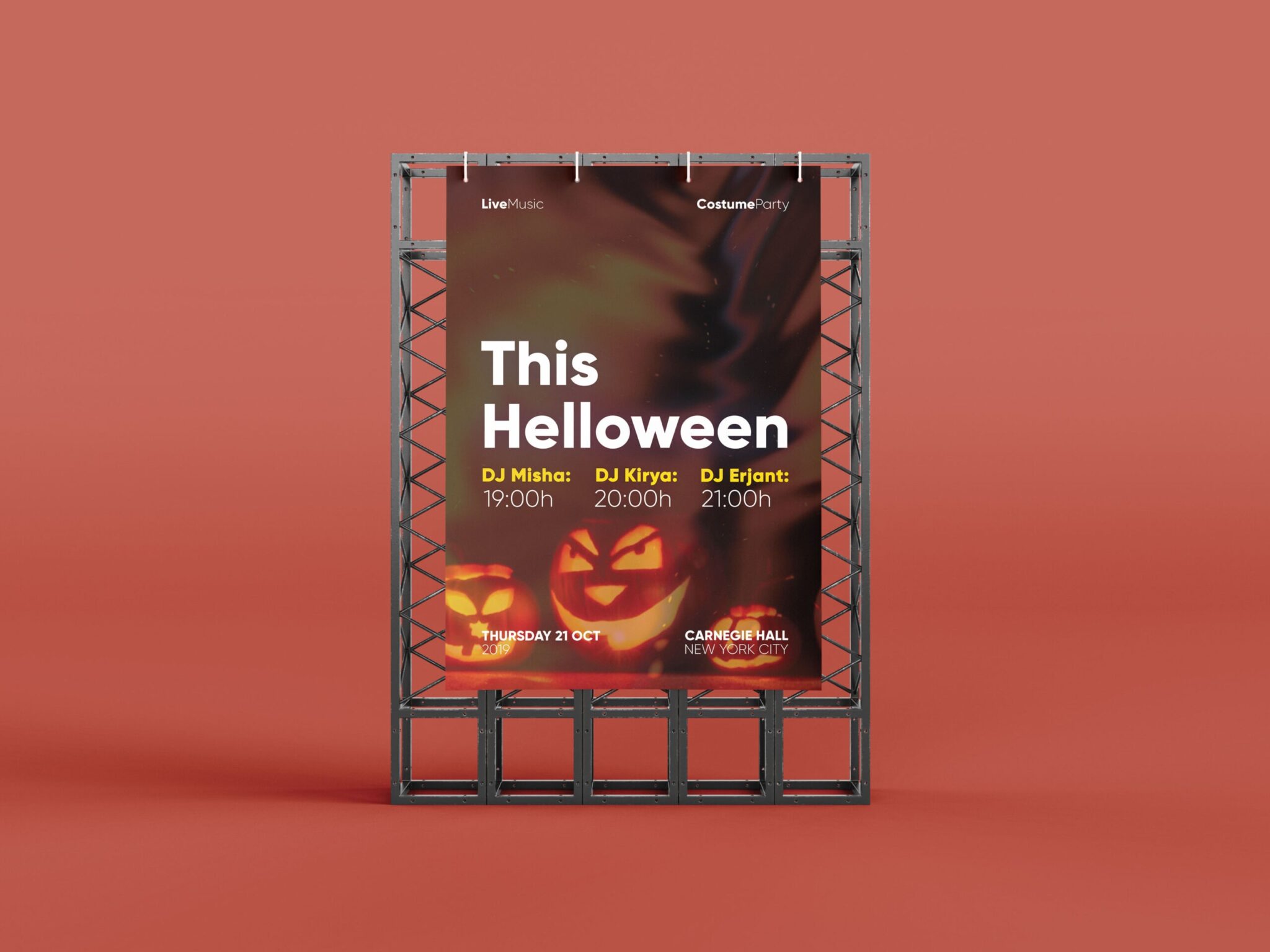 Halloween Costume Party Flyer Template 1 Halloween Costume Party Flyer Template Design scaled 1 scaled