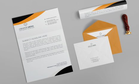 Stylish Yellow Letter Head Mockup 15 New Tech Solution Latter Head Design Mockup 2 scaled mace bak