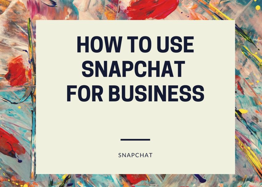 How to use snapchat