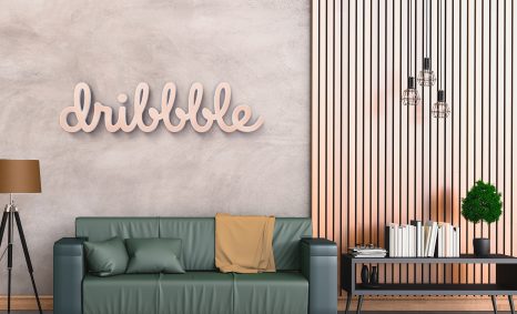 Stylish Room Interior Logo Mockup 15 Dribbble Premium Interior Logo mockup