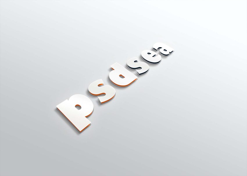 Free Basic Logo Mockup 2