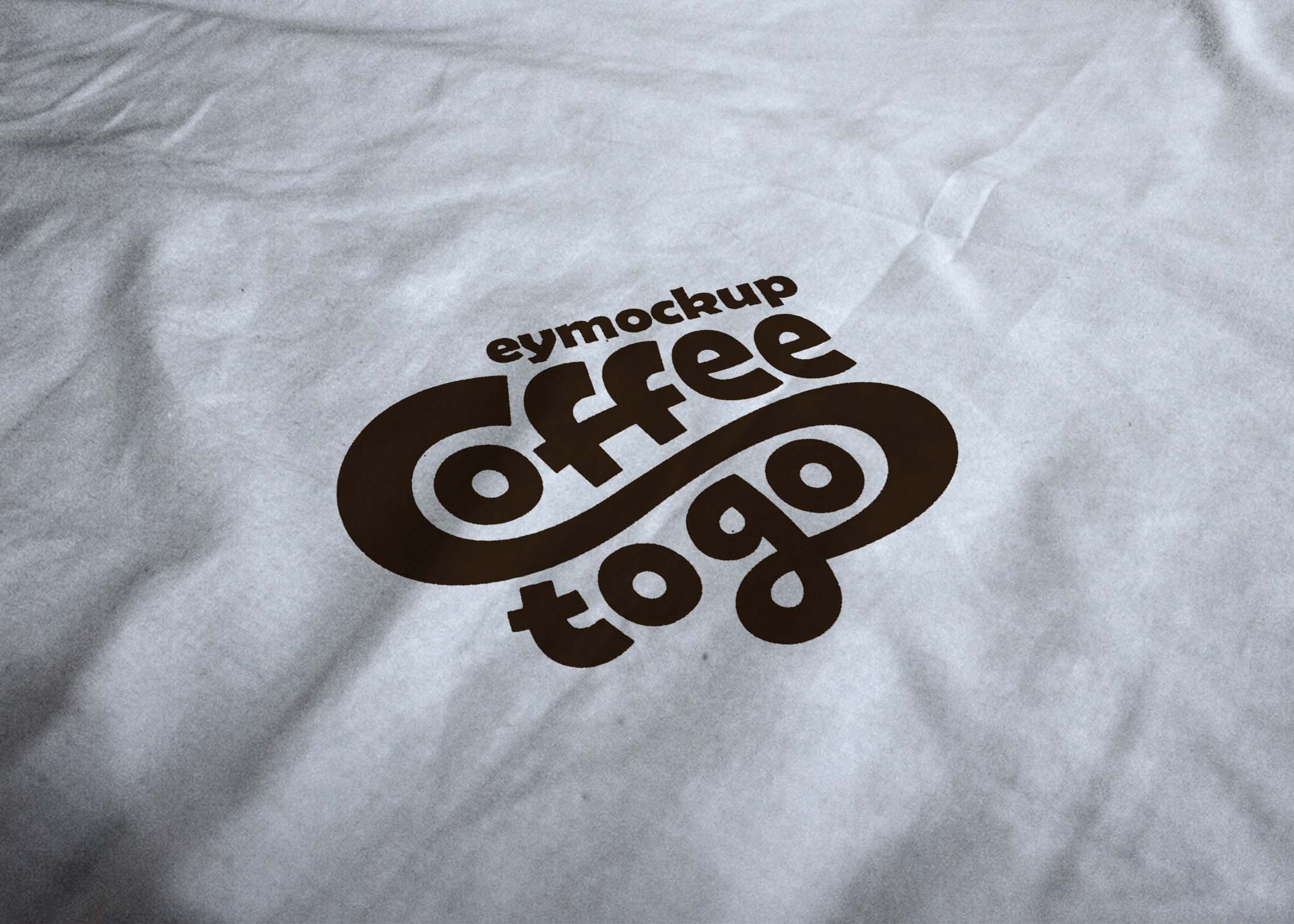 Free Clothe Background Logo Mockup