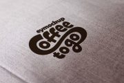 Free Clothe Sheet Logo Mockup