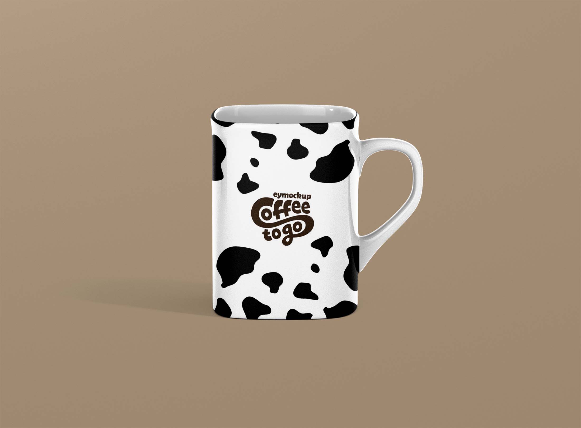 Free Creative Milk Branding Mockup