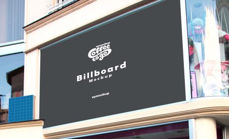 Fashion Store Billboard Mockup