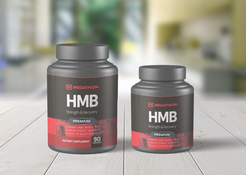 Free Protein Powder Bottle Mockup