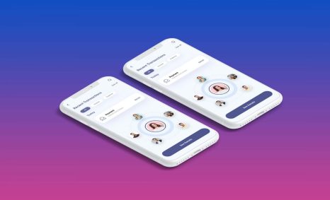 Free Minimalist Phone App PSD Mockup 1200x0 1