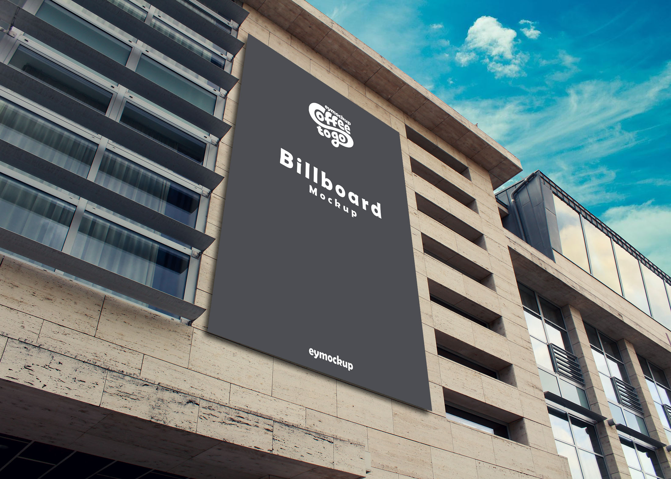 Free Modern Billboard Mockup Download 3 Free Modern Building Billboard Mockup