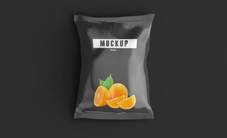 Free Chips Packaging Mockup
