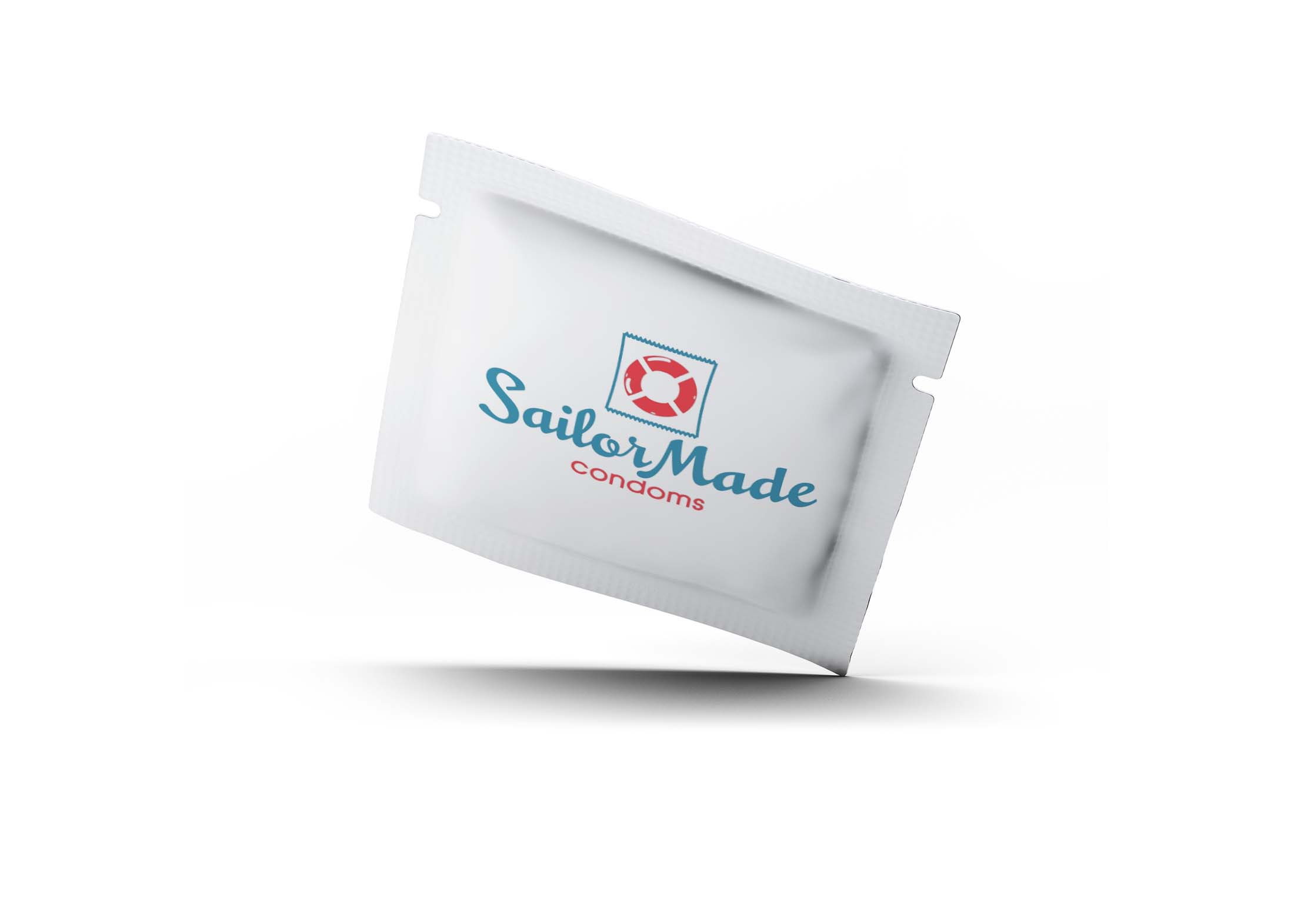 Free Condom Sachet Mockup