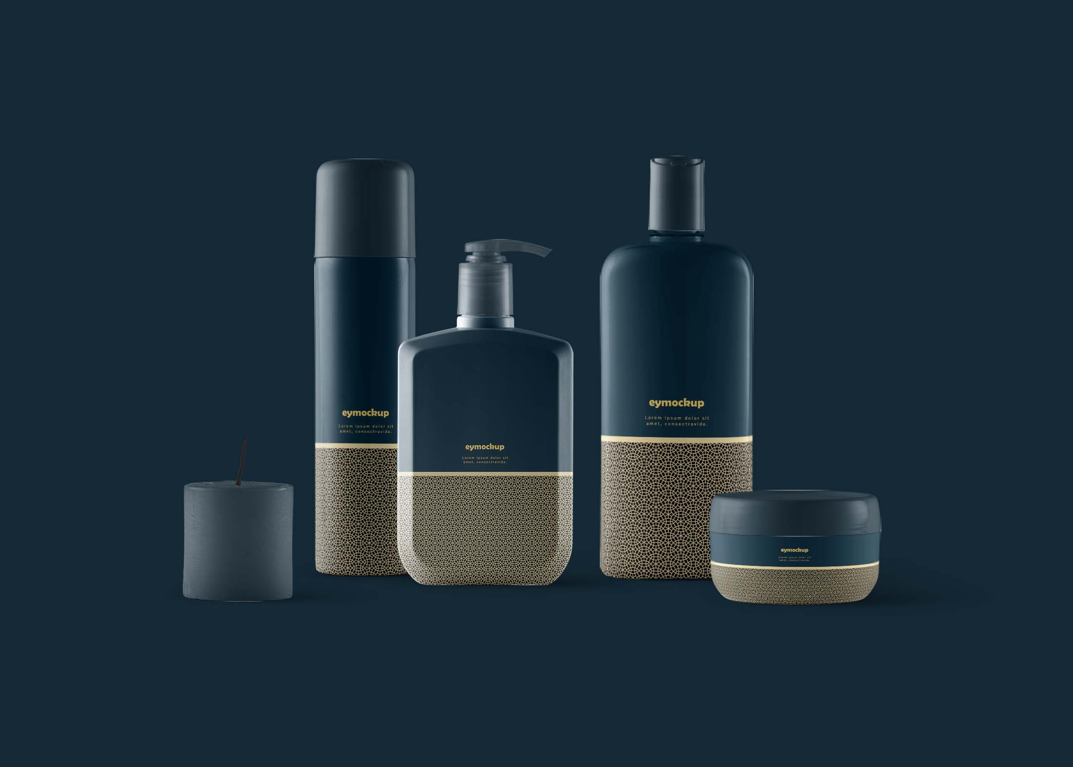 Free Cosmetic Branding Mockup