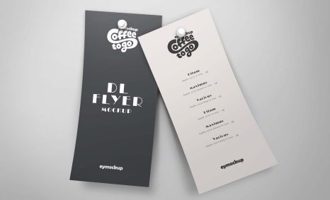 Free DL Leaflet Mockup