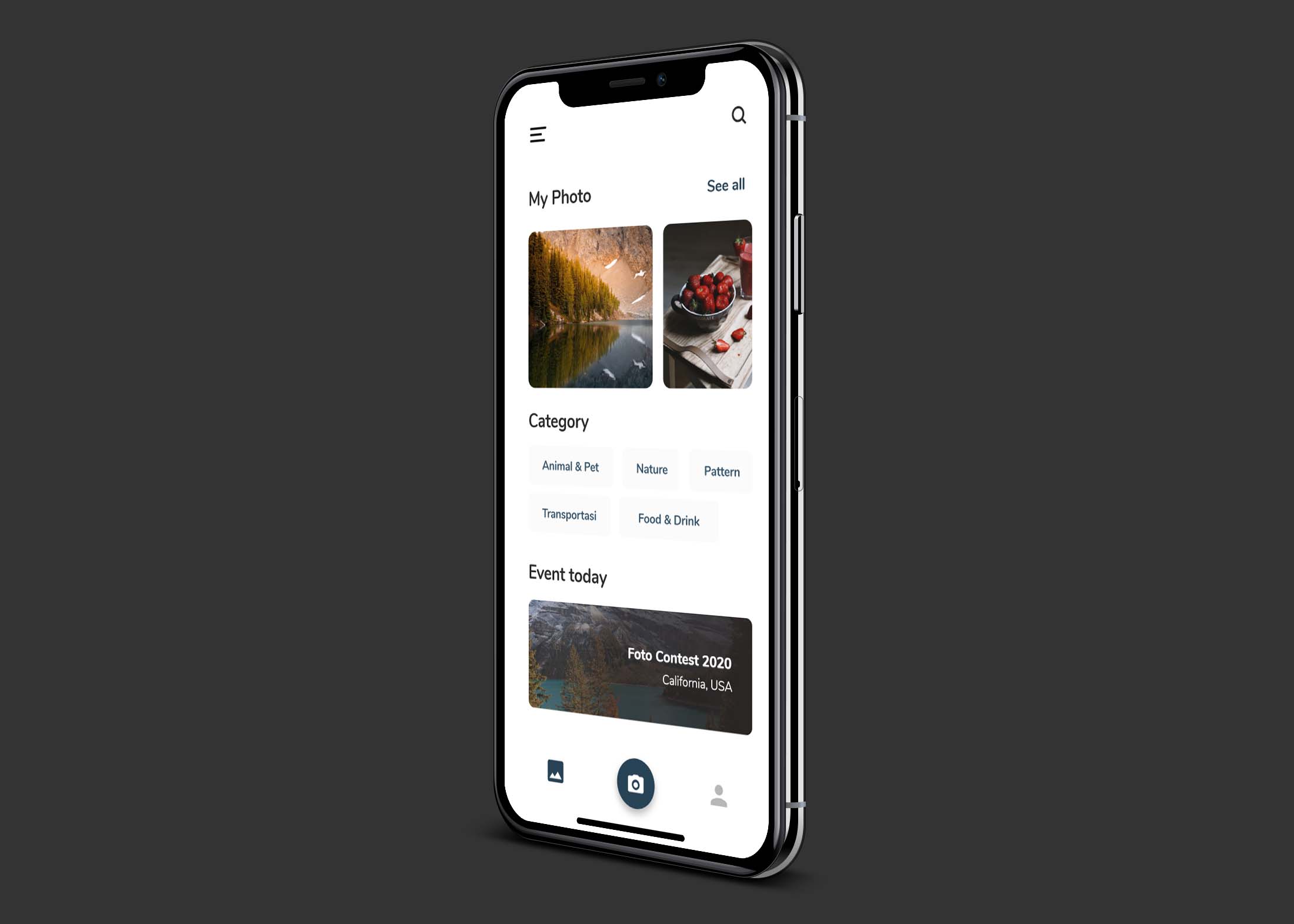 Free Download xd iPhone Mockup