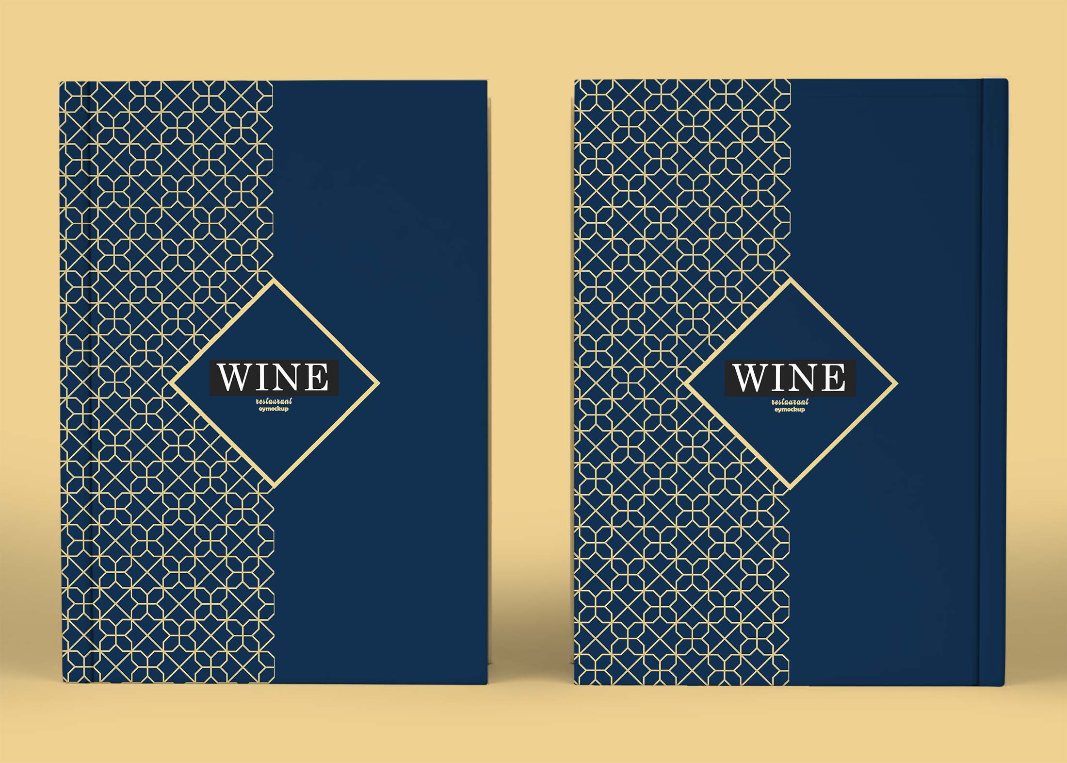 Free Dual Book Cover Mockup