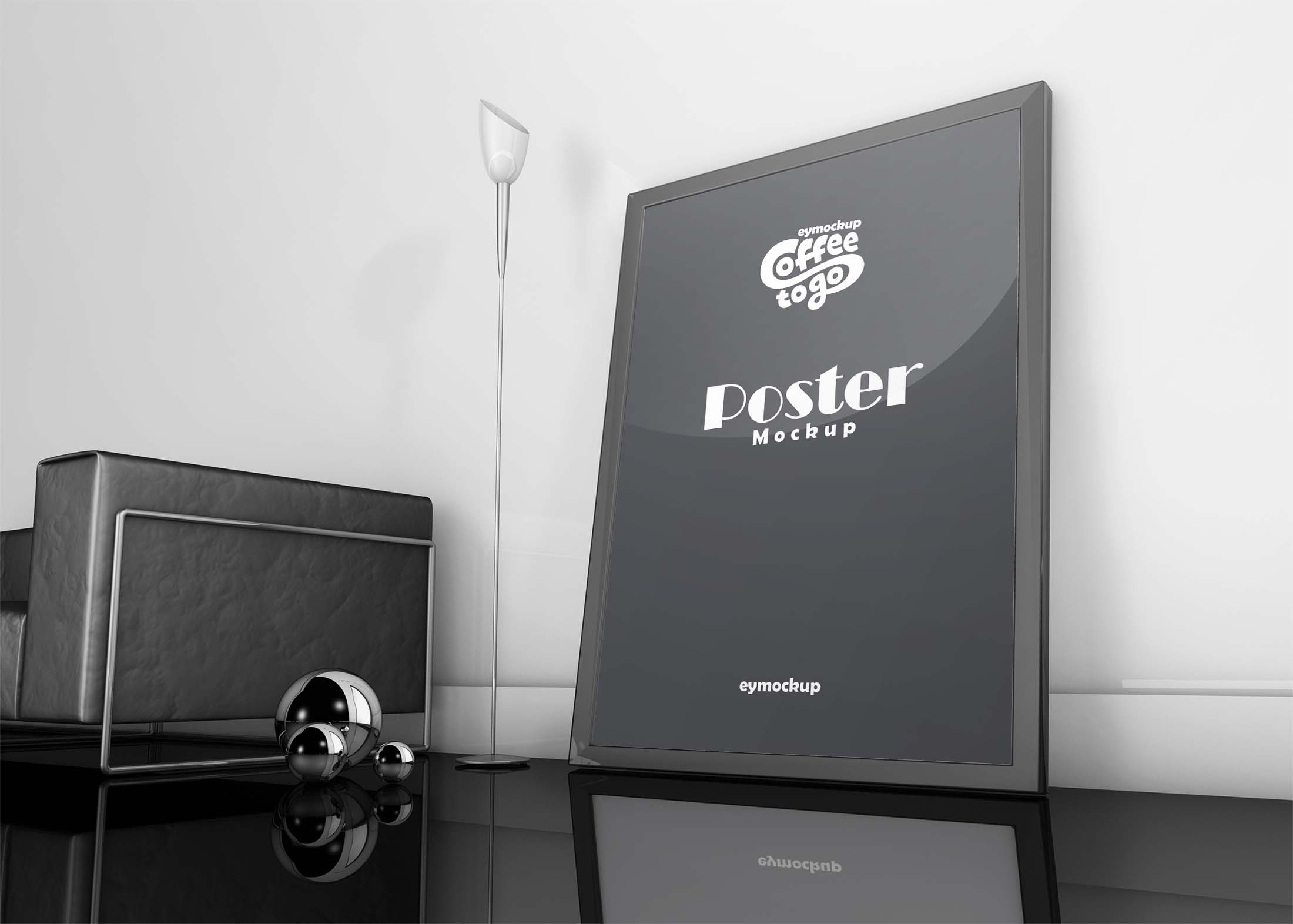 Free Elegant Poster Mockup