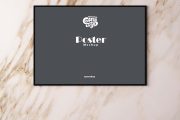 Free Horizontal Wall Poster Mockup