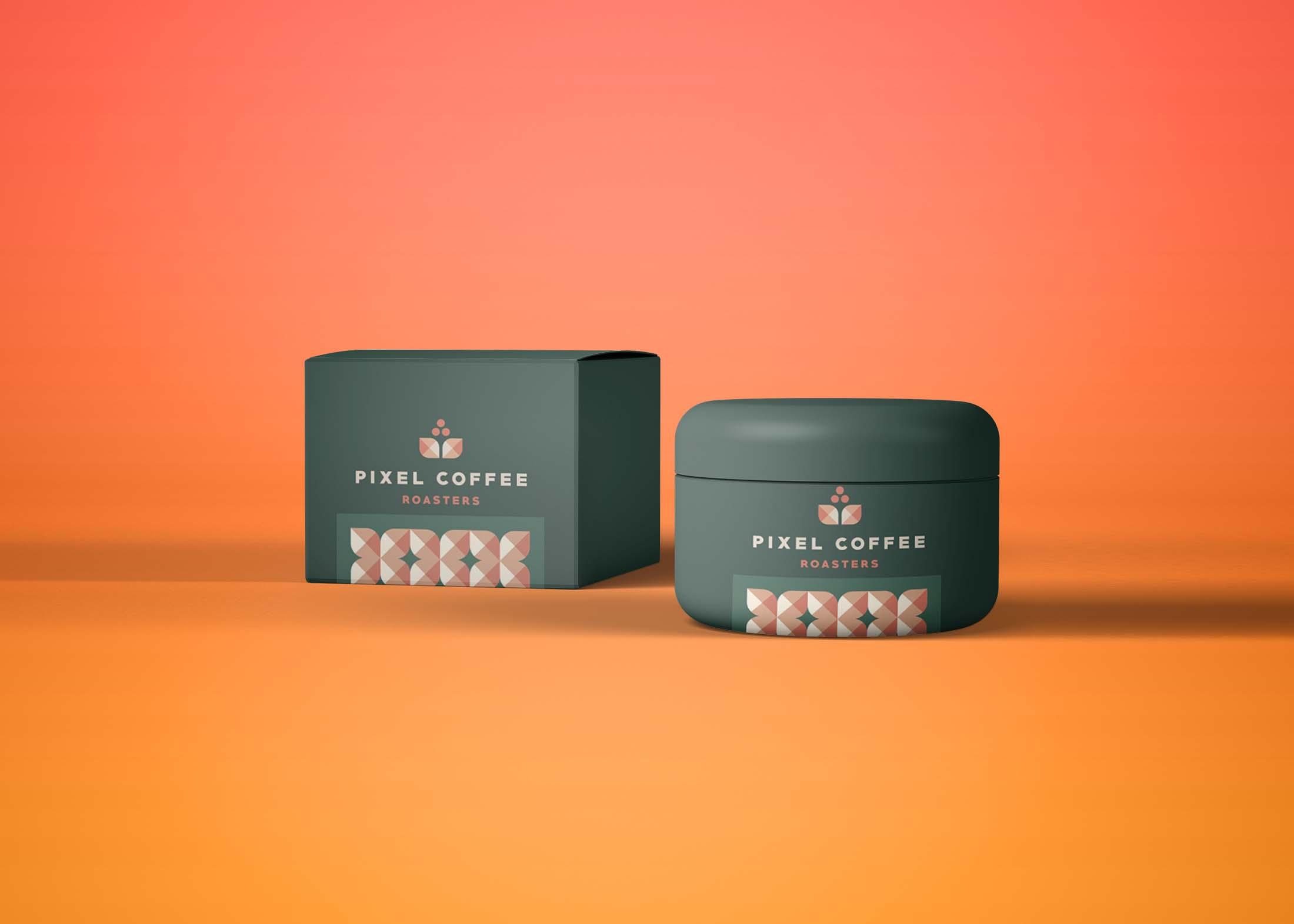 Free Jar Packaging Mockup