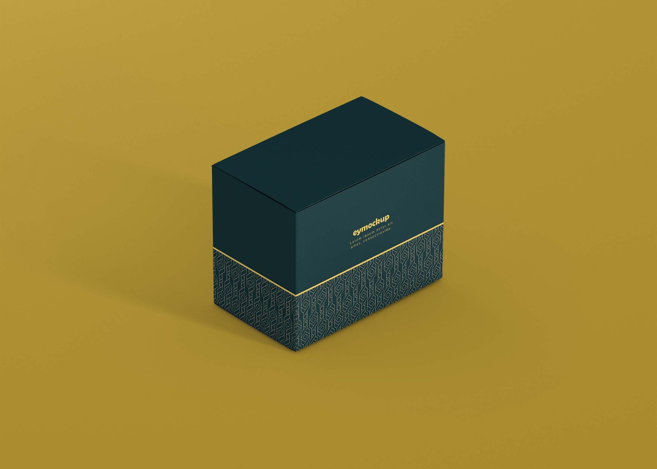 Free Luxury Box Packaging Mockup
